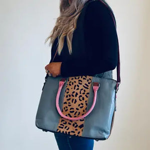 Wild indigo handbag