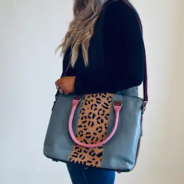 Wild indigo handbag