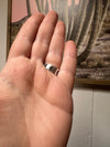 Handmade Rhodonite, Turquoise & Sterling Silver Adjustable Ring Signed Nizhoni