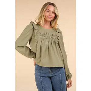 Sweetheart Ruffle top