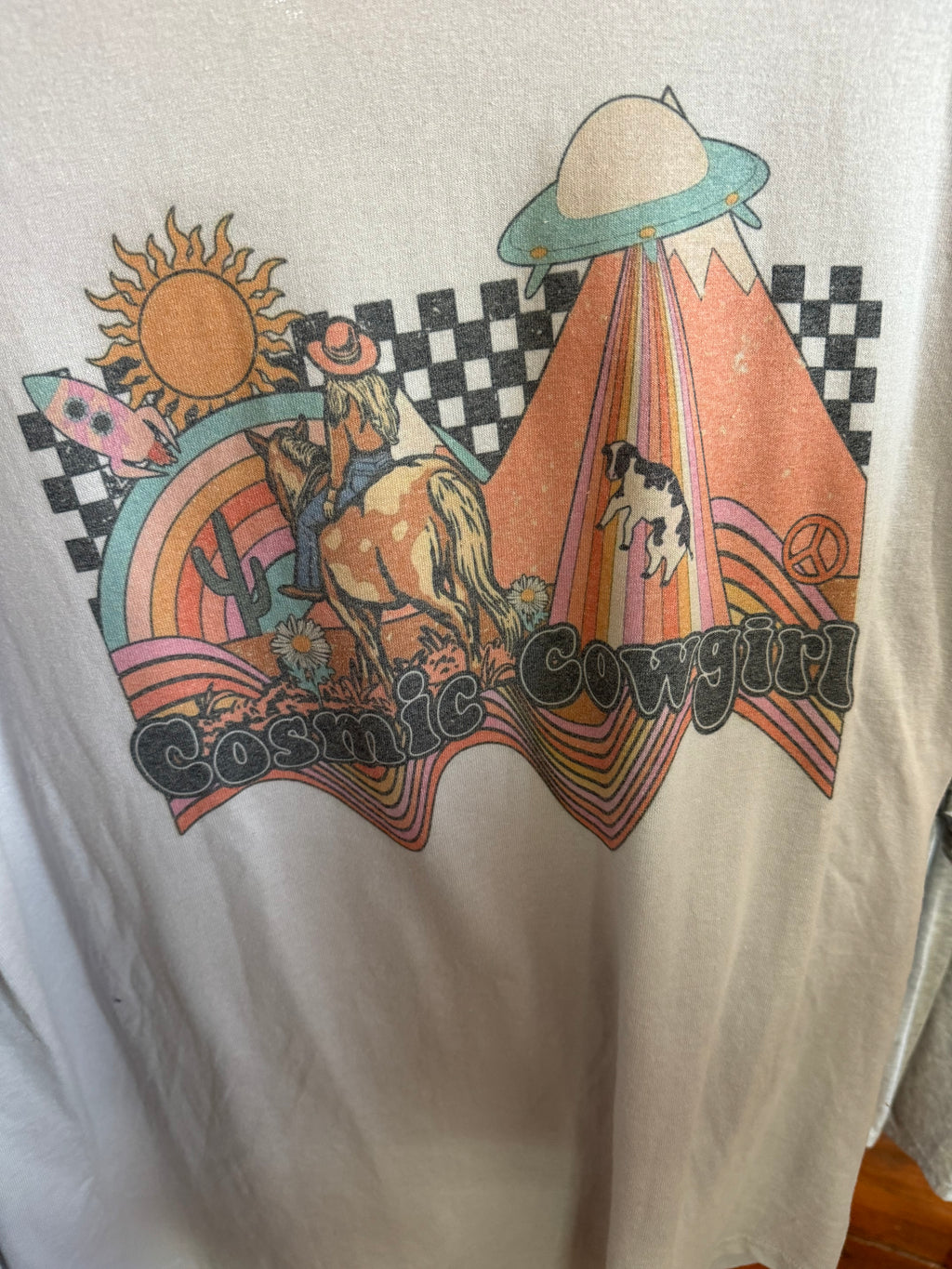 space cowgirl tee