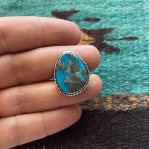 “The Randi” Navajo Sterling Silver & Turquoise Ring