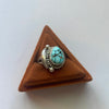 “The Ellie” Navajo Turquoise Sterling Silver Ring Size 6.5