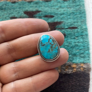 “The Randi” Navajo Sterling Silver & Turquoise Ring