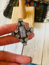 Handmade Sterling Silver, Quartz & Agate Cluster Adjustable Ring