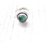 “The Taylor” Navajo Turquoise Sterling Silver Ring Size 9.5