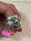 Navajo Sterling Horse Head Ring Size 13