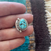 “The Ellie” Navajo Turquoise Sterling Silver Ring Size 6.5