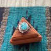 “The Ellie” Navajo Turquoise Sterling Silver Ring Size 6.5