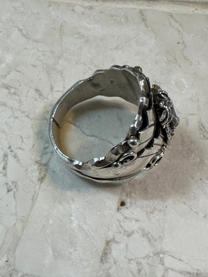 Navajo Sterling Horse Head Ring Size 13